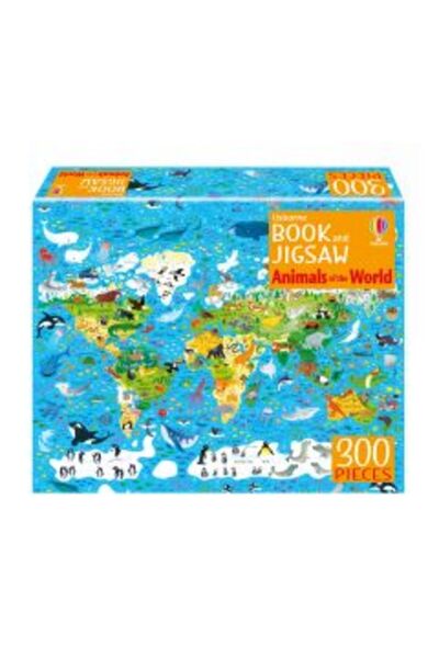 Usborne Book and Jigsaw Animals of the World