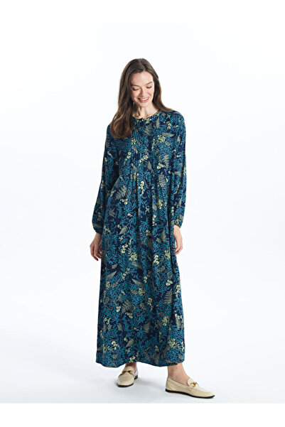 LC Waikiki Crew Neck Print Dress