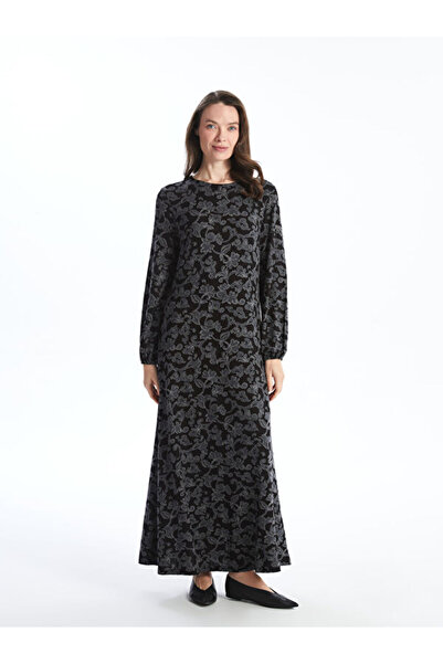 LC Waikiki Crew Neck Print Dress