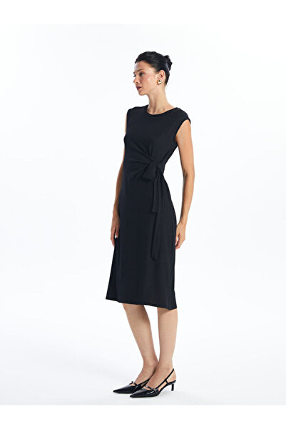 LC Waikiki Women's Crew Neck Straight Dress