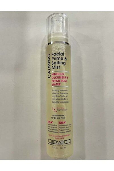 Giovanni Calming Facial Prime & Setting Mist, 147 ml