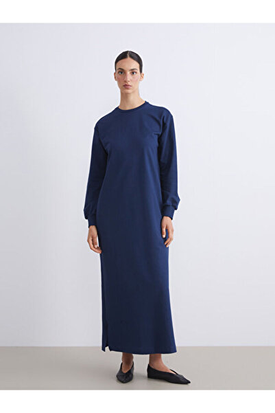 LC Waikiki Quality Pieces from Çelebi Store Round Neck Sweatshirt Dress