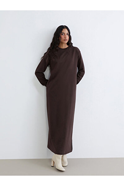 LC Waikiki Quality Pieces from Çelebi Store Zero Roba Collar Sweat Dress