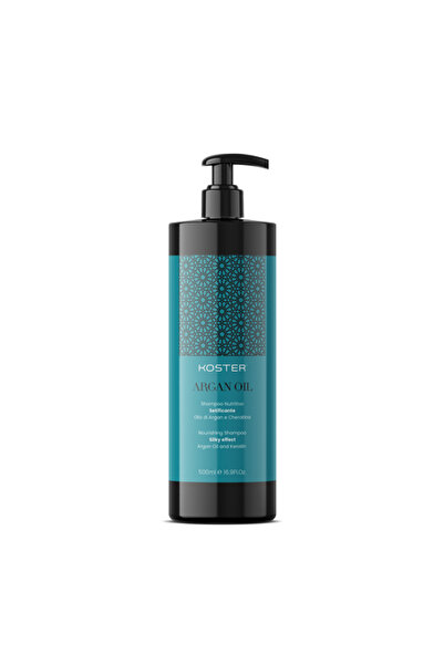 koster HairCare كوستر أرجان أويل & كيراتين شامبو لتنعيم وتغذية الشعر 500