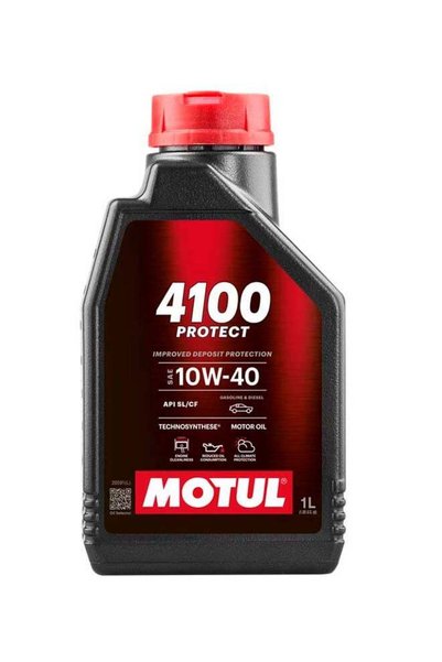 Motul زيت محرك 4100 بروتكت 10W40 لتر واحد