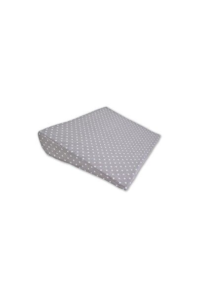 Kidizi Perna antireflux cu husa bumbac detasabila 30x38 cm Grey Dots