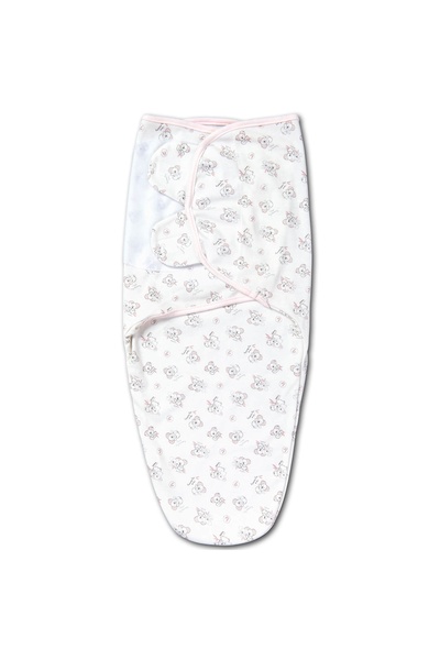 Kidizi Sistem de infasat reglabil 0-3 luni din bumbac Pink Koala