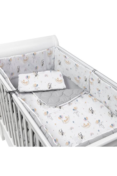 Kidizi Set lenjerie matlasata 5 piese Sweet Dreams, include perna, plapumioar...