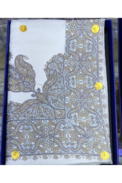 SH Shemagh Qatari Kashmiri Wool Shawl