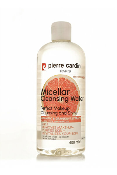 Pierre Cardin Vitamin C Micellar Cleansing Water 400ml - Makeup Remover & Skin Revitalizer