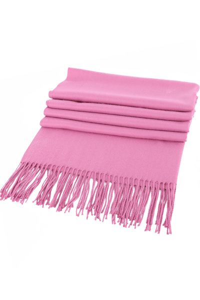 Alice Women's scarf, imitation cashmere, thin, cold season, with fringes,