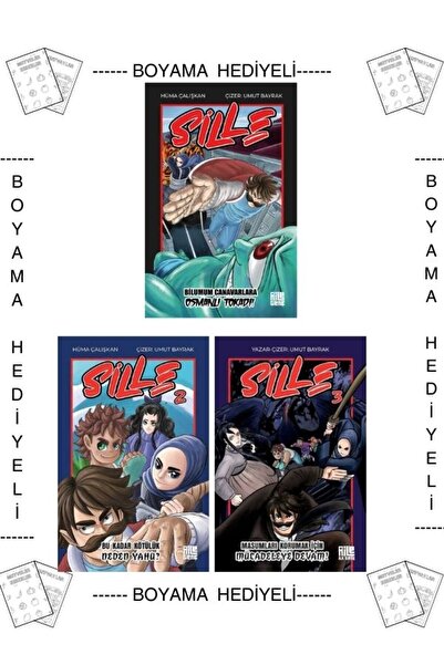 Aile Yayınları Boyamalı Sille 1 - 2 - 3 Osmanlı Tokadı Neden Yahu Mücadeleye ...