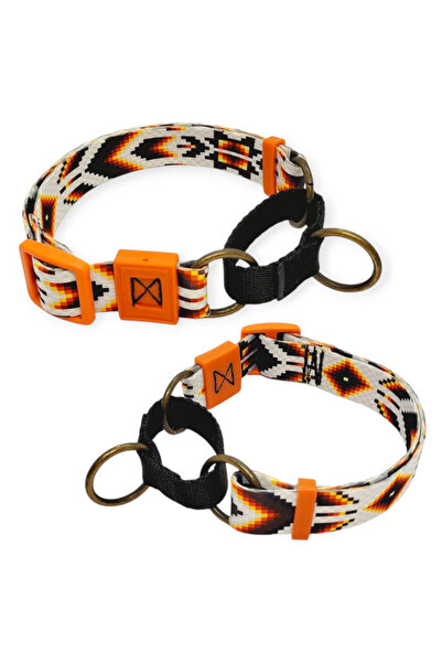 VSLT HANDMADE 2.5cm Martingale Training Leash. For Dogs up to 30 kg