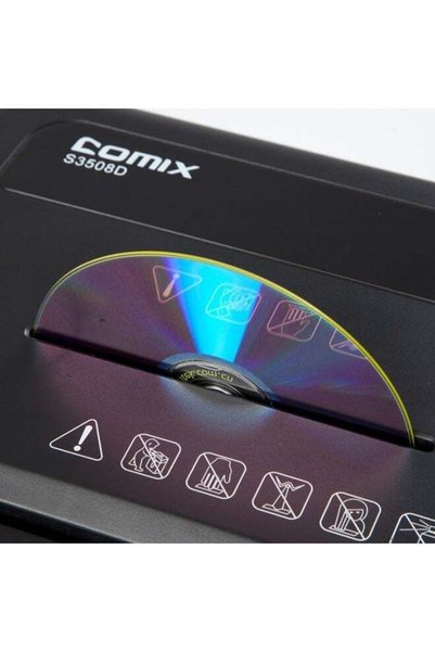 Comix Comex - Electric Paper Shredder 8 Sheets - 22 Liters S3508D