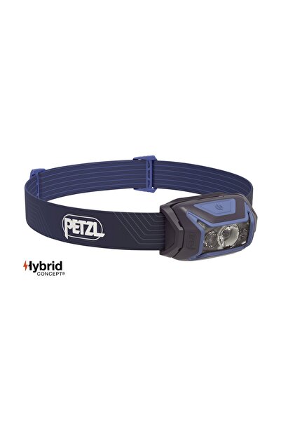 PETZL Actik 450 Lumens Hybrid NEW Headlamp Blue