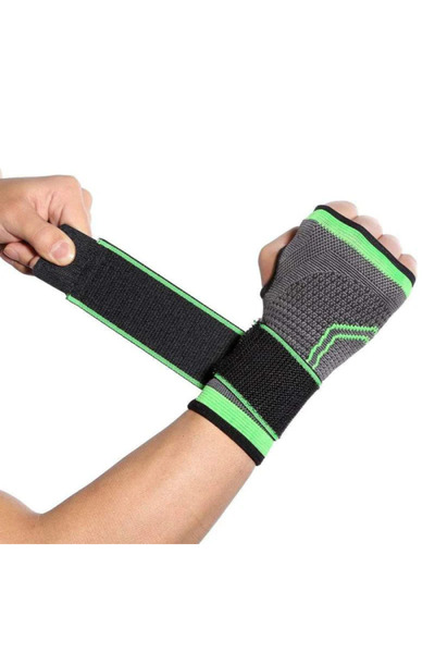 G Glixicom Fasa Elastica pentru Incheietura Mana Ajustabila cu Banda Velcro Protectie si Sustinere Marime Unica