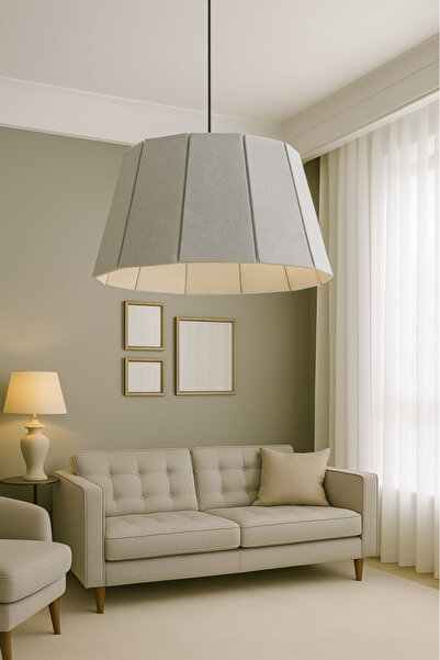 genernic Modern Single Pendant with Elegant Design — 40 cm, E27 Base