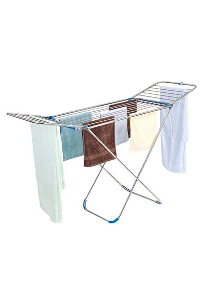 Home Pro Trentino Stainless Steel Clothes Drying Rack - 174x57x105cm, 18m