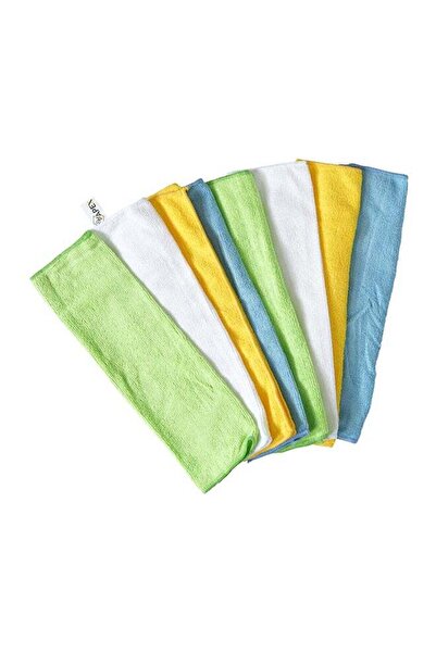 Apex Microfiber cloths - All-Purpose, Soft, Super Absorbent, Washable, 8 Pcs Multicolour 35x30cm