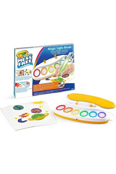 Crayola فرشاة كولور وندر السحرية المضيئة - فرشاة طلاء خالية من الفوضى للأطفال...
