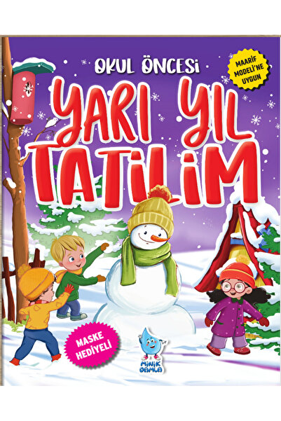 Damla Yayınevi DAMLA Okul Öncesi Yarıyıl Tatil Kitabı (2025)