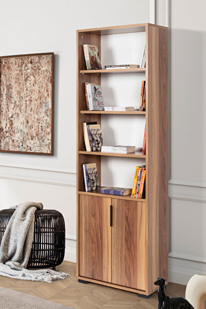 Evmo Home 8103 EVM Kitaplık , 2 Kapaklı , 6 Bölmeli , 5 Raflı , Söğüt , Ofis ...