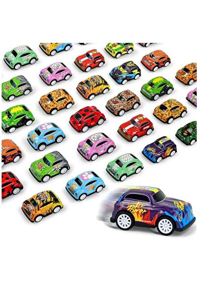 Yelajoy 30 Pack Mini Pull-Back Cars for Kids Ages 3-6 - Bulk Party Favors