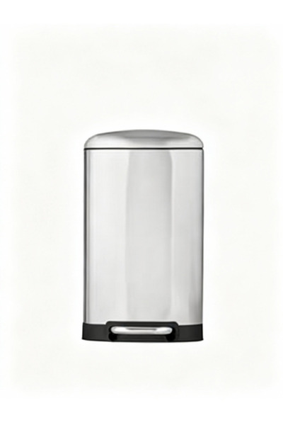 Generic Luxury stainless steel wastebasket – 20 liters