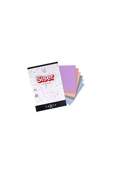 Siser Set of 12 EasyWeed P.S. Film HTV Sheets, A4, Pastel Colors