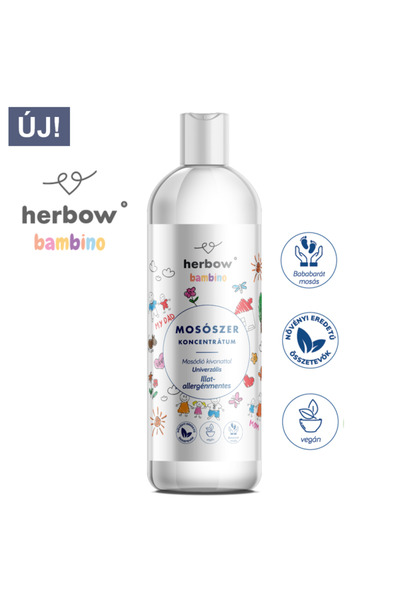 Herbow International Zrt. Balsam de rufe concentrat Herbow Bambino, fără parf...