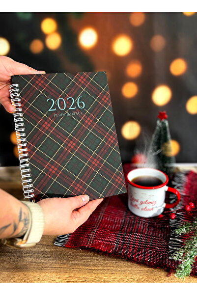 photonom Kişiye Özel Baskılı Zamansız 2026 Ajanda - Özel Fotoğraf & Mesaj Bas...