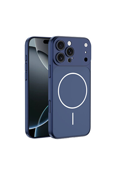 Başkenttekno iPhone 14 Pro Max İphone 17 Pro Max Görünümlü Kılıf Kablosuz Şar...