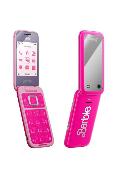 Hmd Barbie Phone, 128MB, 64MB RAM, 4G, Dual SIM, Pink