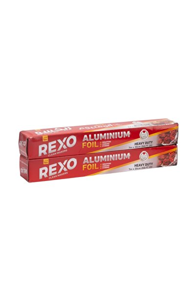 rexo Rixo Heavy Duty Aluminum Foil Roll - Multi-Purpose Cooking, Wrapping, an...