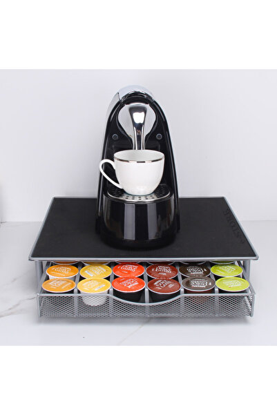 Callena Suport pentru capsule Dolce Gusto, orizontal, oțel, 39x35 cm