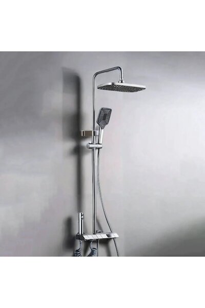 Bella Set de duș cu efect de ploaie multifuncțional cu afișaj digital și termostat