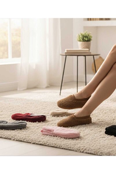 Welsoft Pratik Kullanılabilir Çeyizlik Yumoş, Peluş Kadın Patik, Çetik, Çorap...