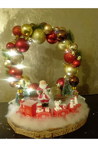 OEM Christmas Decorative Arrangement "Santa's Train"