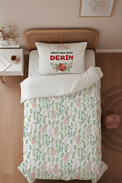 Homamia Single Duvet Cover Set New Year's Flower