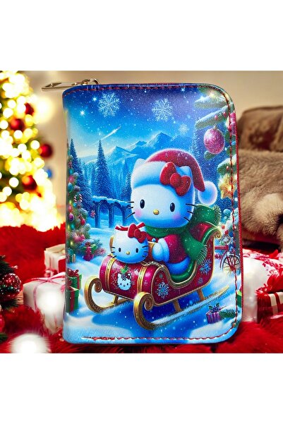 DKY Новорічний дитячий гаманець Hello Kitty (9*13 см)