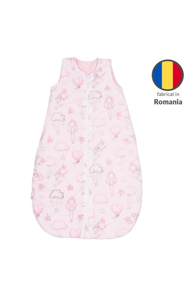 Kidizi Sac de dormit copii 0-9 luni Fairy Clouds, 0.5 tog