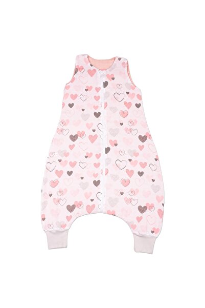 Kidizi Sac de dormit cu picioare de vara din muselina 18-36 luni Pink Hearts,...
