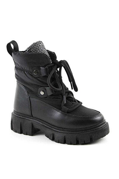 mm Cizme imblanite de zapada , cu platforma XH2306-BLACK