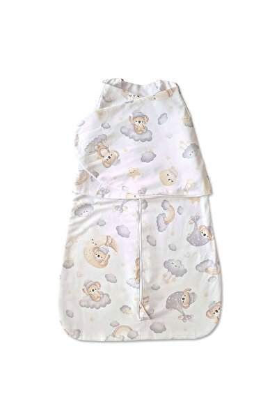 Kidizi Sac de dormit bebelusi cu interior din flanel si sistem de infasare Koala Dreams, 70 cm, 0...