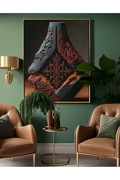 Elmas Dizayn 4MM TAMPERLİ UV BASKI KIRILIMAZ CAM TABLO EV OFİS DUVAR DEKOR HE...