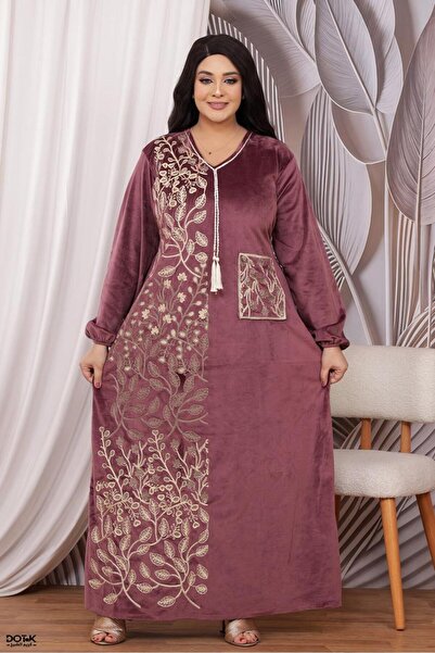 Generies High quality velvet Arabic jalabiya with a wonderful design