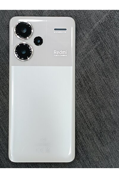 indirimplus Xiaomi Redmi Note 13 Pro Plus Arka Pil Kapağı Ay Işığı Beyazı Note 13 pro + Arka Kapak