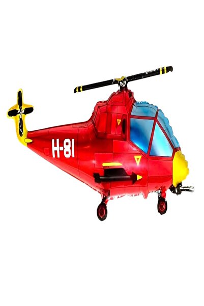 Mini Parti بالون من الفويل على شكل طائرة هليكوبتر من MINI PARTY STORE