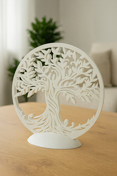 Sapphire 3D Hayat Ağacı Dekoratif Obje | Masa Üstü Ev & Ofis Süsü Sevdiklerin...