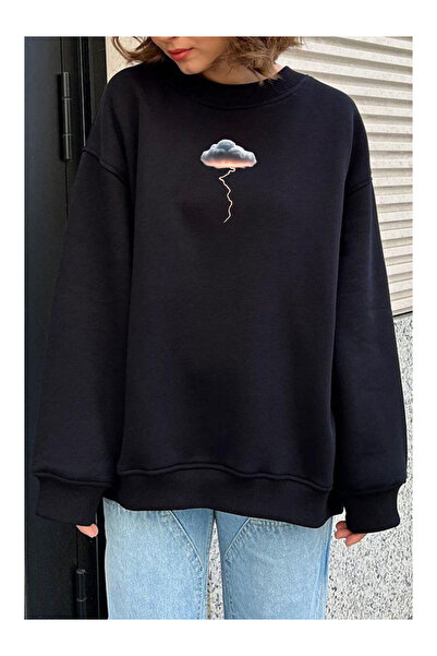 Tubinyoo سويت شيرت شيمش بولوت مطبوع برقبة دائرية وثلاثة خيوط